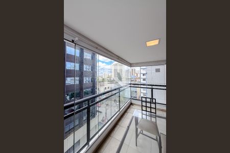 Varanda da Sala de kitnet/studio à venda com 1 quarto, 34m² em Vila Mariana, São Paulo