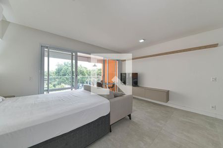 Sala de apartamento para alugar com 1 quarto, 42m² em Campo Belo, São Paulo