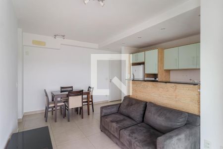 Sala de apartamento para alugar com 1 quarto, 47m² em Campo Belo, São Paulo