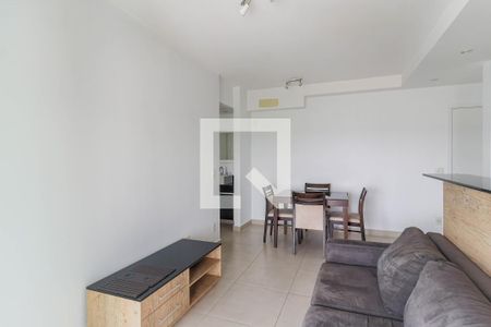 Sala de apartamento para alugar com 1 quarto, 47m² em Campo Belo, São Paulo
