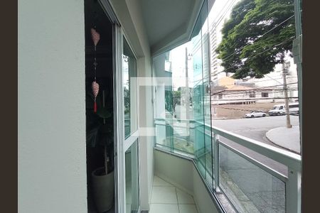 Varanda da Sala de apartamento à venda com 3 quartos, 120m² em Vila Curuçá, Santo André