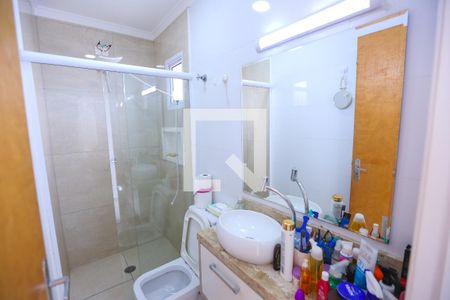 Banheiro de apartamento para alugar com 1 quarto, 37m² em Jaguará, São Paulo