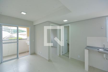 Sala/Cozinha de apartamento para alugar com 1 quarto, 49m² em Jardim Anhanguera, São Paulo