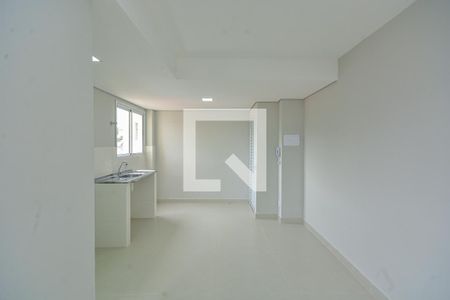 Sala/Cozinha de apartamento para alugar com 1 quarto, 49m² em Jardim Anhanguera, São Paulo