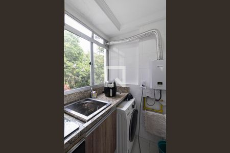 Sala/Cozinha/Área de Serviço  de apartamento à venda com 2 quartos, 38m² em Colônia (zona Leste), São Paulo