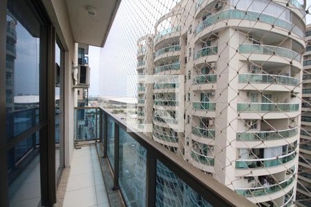 Varanda de apartamento para alugar com 2 quartos, 76m² em Barra Olímpica, Rio de Janeiro