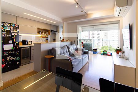 Sala de apartamento à venda com 2 quartos, 65m² em Pompeia, São Paulo