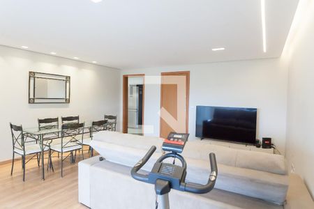 sala de apartamento à venda com 3 quartos, 115m² em Buritis, Belo Horizonte