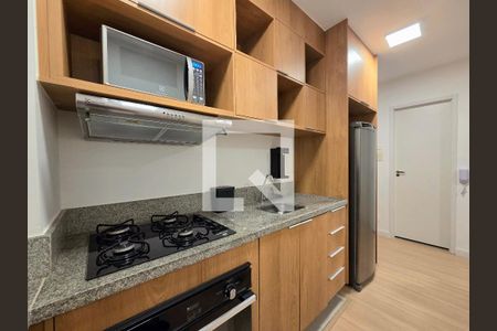 Cozinha de apartamento para alugar com 2 quartos, 36m² em Moema, São Paulo