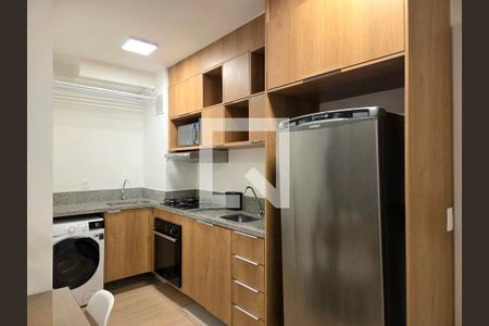 Cozinha de apartamento para alugar com 2 quartos, 36m² em Moema, São Paulo