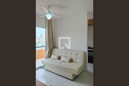 Sala de apartamento para alugar com 2 quartos, 60m² em Boqueirão, Praia Grande