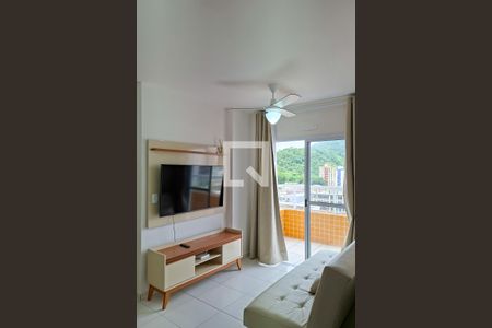 Sala de apartamento para alugar com 2 quartos, 60m² em Boqueirão, Praia Grande