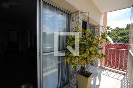 Sala - Varanda de apartamento à venda com 2 quartos, 77m² em Taquara, Rio de Janeiro