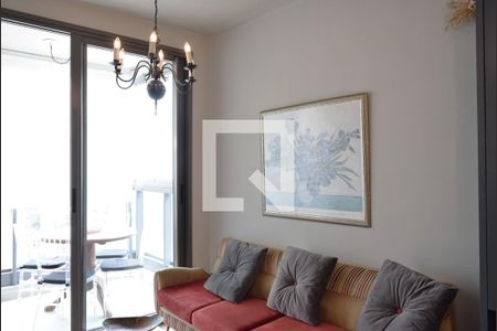 Sala de apartamento para alugar com 1 quarto, 44m² em Jardins, São Paulo