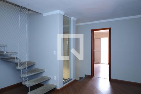 Sala entre quartos de casa de condomínio à venda com 4 quartos, 104m² em Itaquera, São Paulo