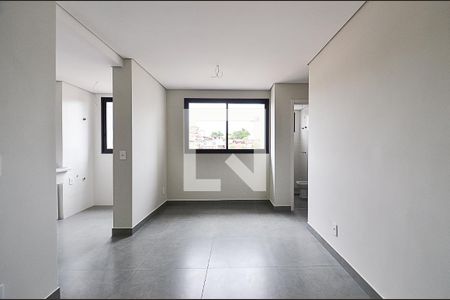 Sala Ambientes de apartamento à venda com 2 quartos, 52m² em União, Belo Horizonte