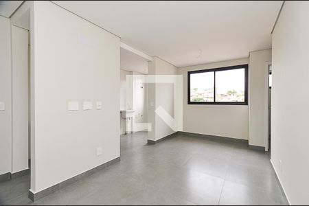 Sala Ambientes de apartamento à venda com 2 quartos, 52m² em União, Belo Horizonte