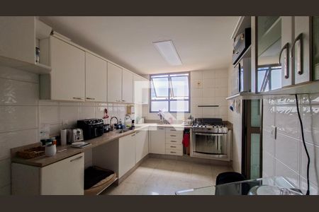 Cozinha de apartamento à venda com 4 quartos, 161m² em Funcionários, Belo Horizonte