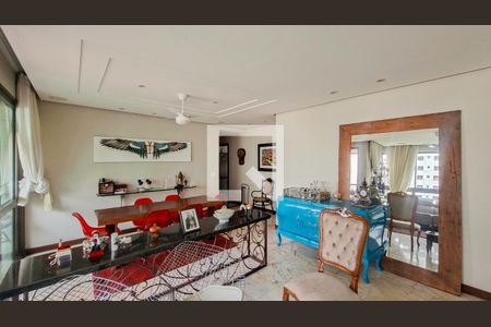 Sala de apartamento à venda com 4 quartos, 161m² em Funcionários, Belo Horizonte