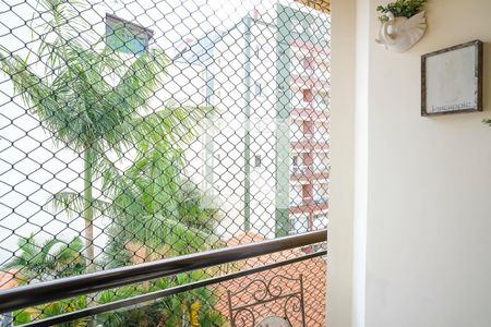 Varanda da sala de apartamento à venda com 2 quartos, 74m² em Santa Paula, São Caetano do Sul