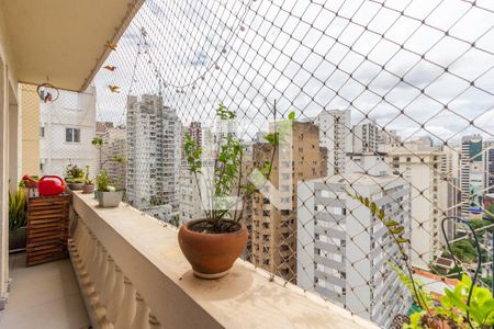 Vista/Varanda de apartamento à venda com 4 quartos, 170m² em Jardim Paulista, São Paulo