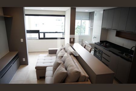 Sala de apartamento para alugar com 2 quartos, 56m² em Vila Rosalia, Guarulhos