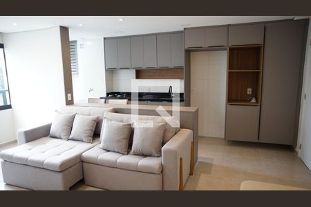 Sala de apartamento para alugar com 2 quartos, 56m² em Vila Rosalia, Guarulhos