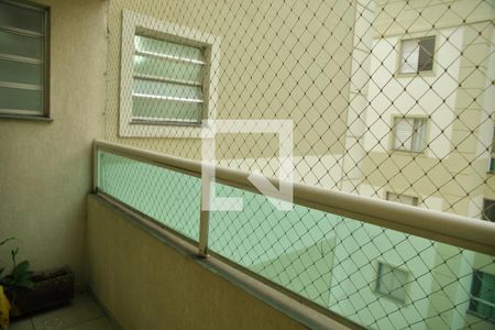 Sala - Varanda  de apartamento à venda com 3 quartos, 69m² em Vila Labor, São Bernardo do Campo