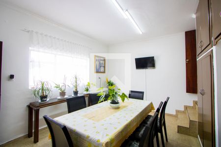 Sala de Jantar de casa à venda com 6 quartos, 382m² em Jardim Stella, Santo André
