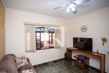 Sala de TV de casa à venda com 4 quartos, 245m² em Campanário, Diadema