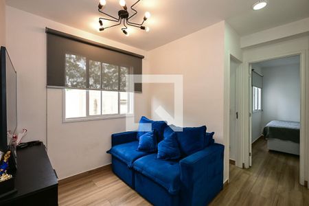 Sala de apartamento à venda com 2 quartos, 35m² em Paraíso do Morumbi, São Paulo