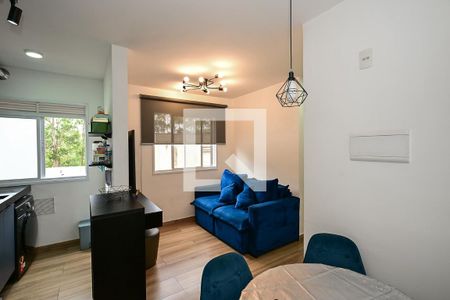 Sala de apartamento à venda com 2 quartos, 35m² em Paraíso do Morumbi, São Paulo