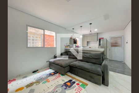 Sala (Casa 2) de casa à venda com 4 quartos, 125m² em Veloso, Osasco