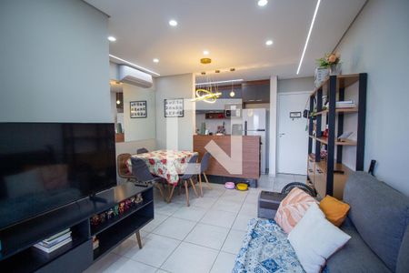 Sala de apartamento para alugar com 2 quartos, 62m² em Jardim Saira, Sorocaba