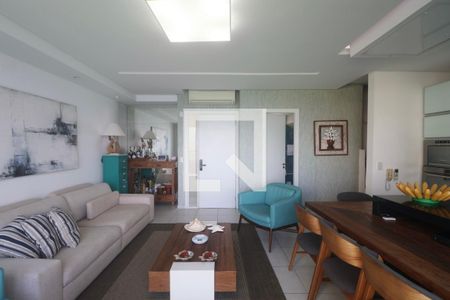 Sala de apartamento para alugar com 2 quartos, 82m² em Parque Enseada, Guarujá