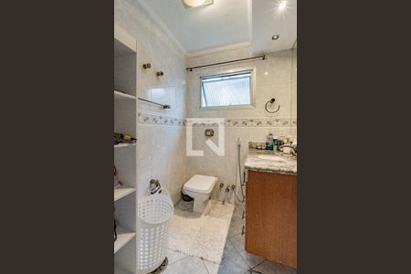 Banheiro da Suíte de apartamento à venda com 5 quartos, 160m² em Liberdade, São Paulo