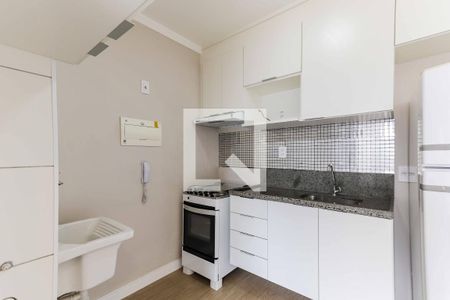 Cozinha e Área de Serviço de apartamento para alugar com 1 quarto, 31m² em Vila Sonia, São Paulo