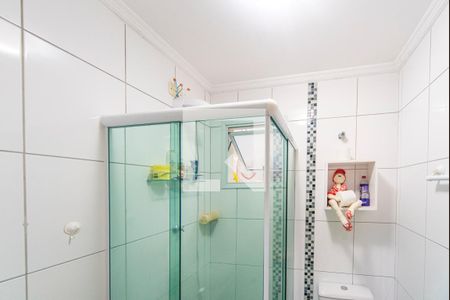 Banheiro  de apartamento à venda com 2 quartos, 50m² em Parque Capuava, Santo André