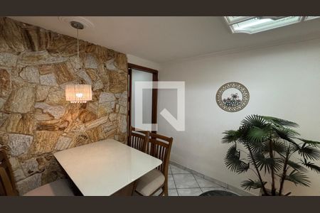 Sala - Sala de Jantar  de apartamento para alugar com 3 quartos, 78m² em Jardim, Santo André