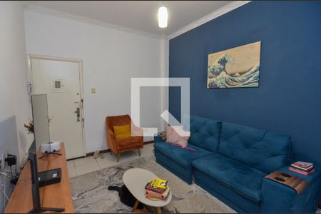 Sala de apartamento à venda com 2 quartos, 64m² em Tijuca, Rio de Janeiro