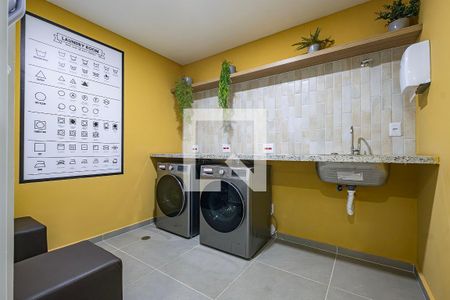 Lavanderia de kitnet/studio para alugar com 1 quarto, 26m² em Jardins, São Paulo