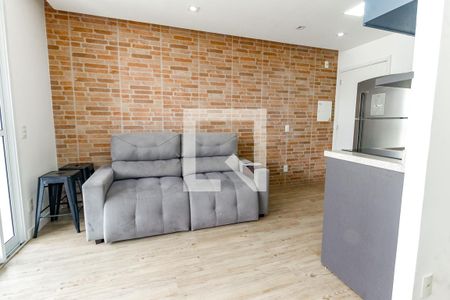 Sala de kitnet/studio para alugar com 1 quarto, 35m² em Real Parque, São Paulo