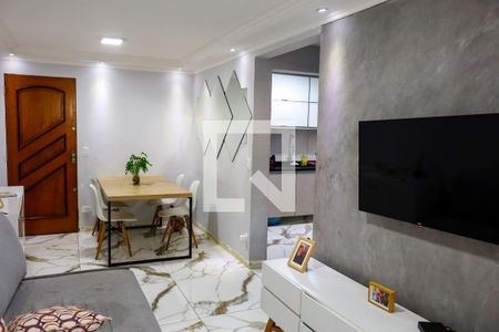 sala de apartamento à venda com 2 quartos, 55m² em Bandeiras, Osasco