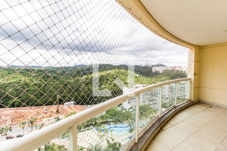 Varanda de apartamento para alugar com 3 quartos, 133m² em Tamboré, Santana de Parnaíba