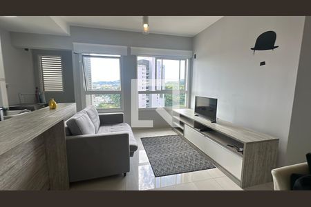 Sala de apartamento para alugar com 1 quarto, 44m² em Melville Empresarial Ii, Barueri