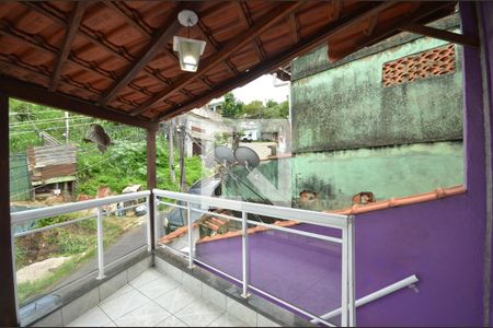 Varanda da Sala de casa de condomínio para alugar com 2 quartos, 100m² em Vila Valqueire, Rio de Janeiro
