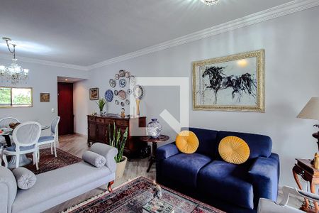 Sala de apartamento à venda com 3 quartos, 94m² em Vila Hamburguesa, São Paulo