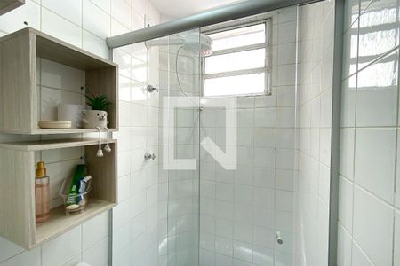 Banheiro da Suíte de apartamento à venda com 3 quartos, 77m² em Santa Efigênia, Belo Horizonte
