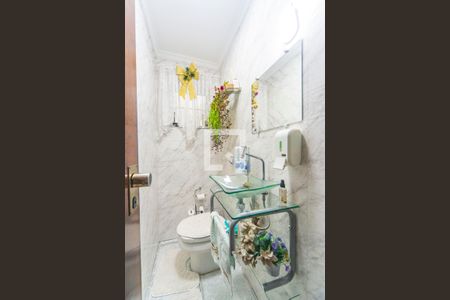 Lavabo de casa à venda com 4 quartos, 204m² em Vila América, Santo André