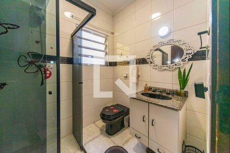 Banheiro Social de casa à venda com 4 quartos, 204m² em Vila América, Santo André